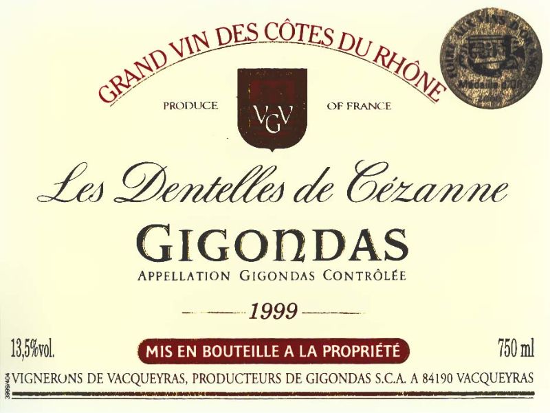 Gigondas-Dentelles Cezanne 1999.jpg